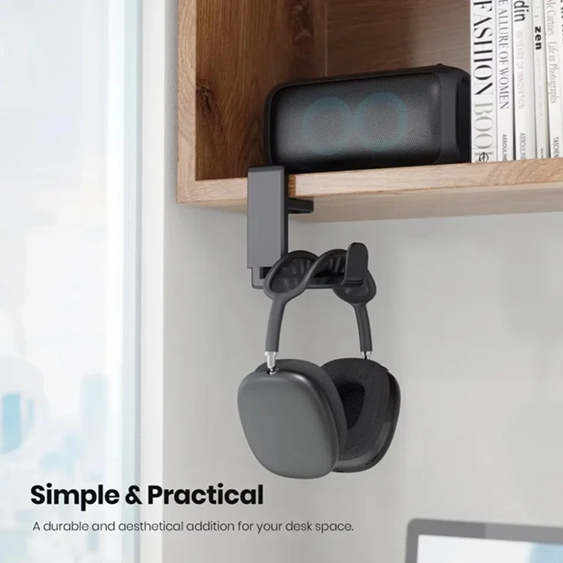 No Punch Table Clip Hook Headp - Headphone Stand Desk 评论和价格