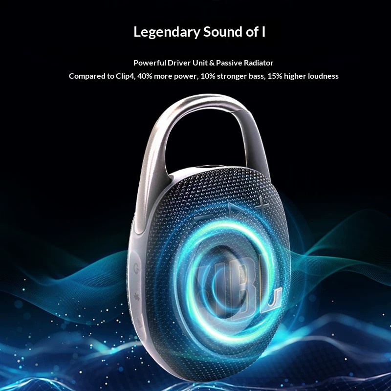 Portable JBL CLIP5 Wireless Bl - Jbl Speaker Flip 6 评论和价格